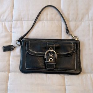 Coach Leather Wristlet